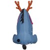 Gemmy Christmas Airblown Inflatable Outdoor Eeyore w/Candy Cane Disney , 4 ft Tall, Multicolored - 4 of 4