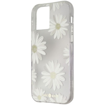 Case-Mate Tough Prints Hard Case for Apple iPhone 12 Pro / 12 - Glitter Daisies