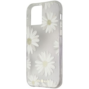 Case-Mate Tough Prints Hard Case for Apple iPhone 12 Pro / 12 - Glitter Daisies - 1 of 3