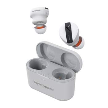beyerdynamic® Free BYRD Bluetooth® Earbuds with Microphone, Noise-Canceling, True Wireless with Charging Case (Gray)