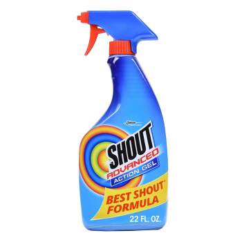 Shout Stain Remover Refill and Wipes, Triple-Acting Spot Treatment 60 Fluid  Ounce Refill, 5 Shout Wipe and Go, Bundle with Dauntless Merch Easy Fill