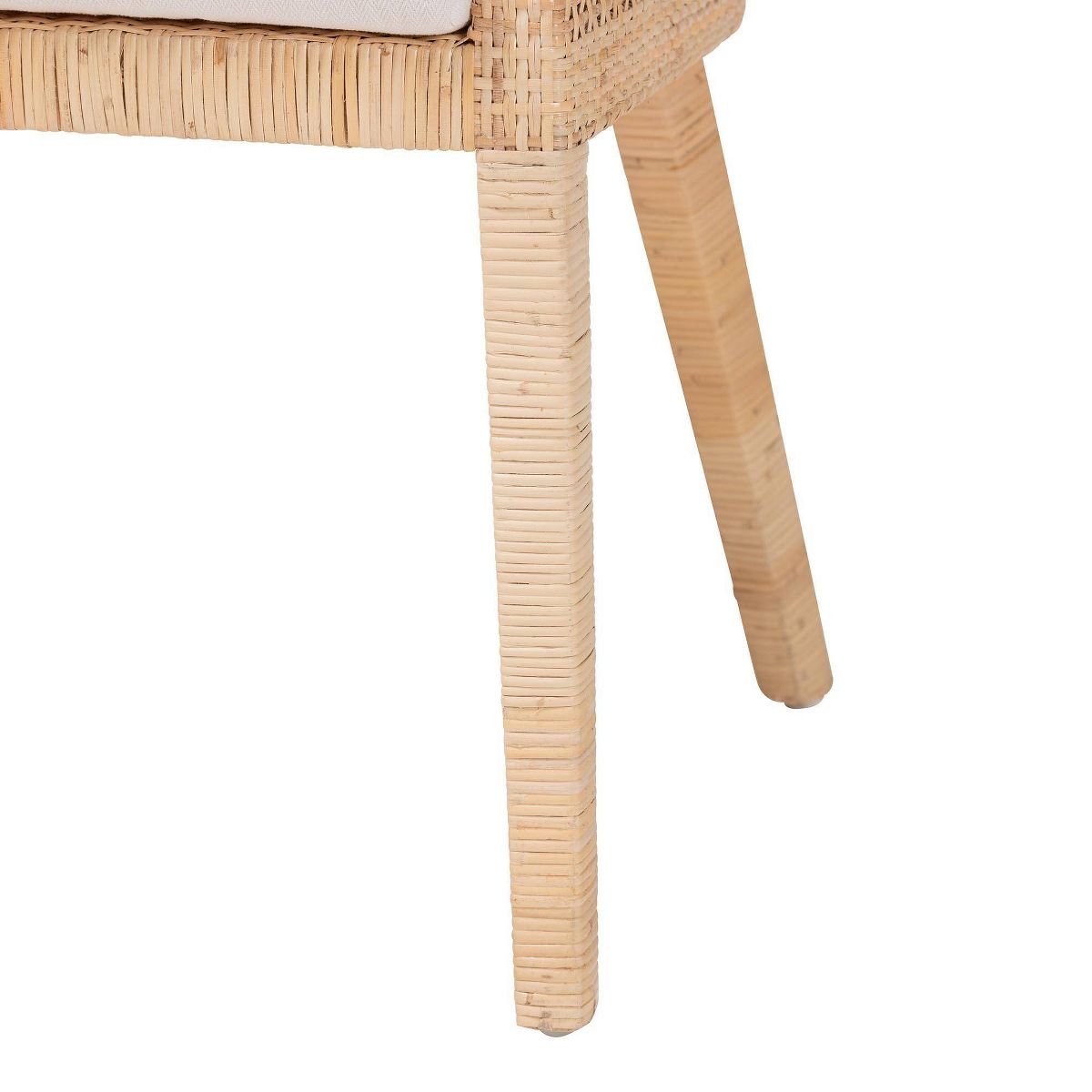 bali & pari Beata Natural Rattan Dining Chair Light Honey - thumbnail 7