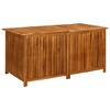 VidaXL Patio Storage Box 59.1"x31.5"x29.5" Solid Acacia Wood - 4 of 4