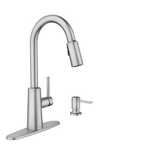 Moen Nori One Handle Stainless Steel Pull-Down Kitchen Faucet - 1 of 1