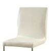 Sapphtopaz Dining Chairs Set of 2 Upholstered Armless Chair with Sturdy Base and Backrest Chairs for Kitchen, Dining Room, Living Room - 4 of 4