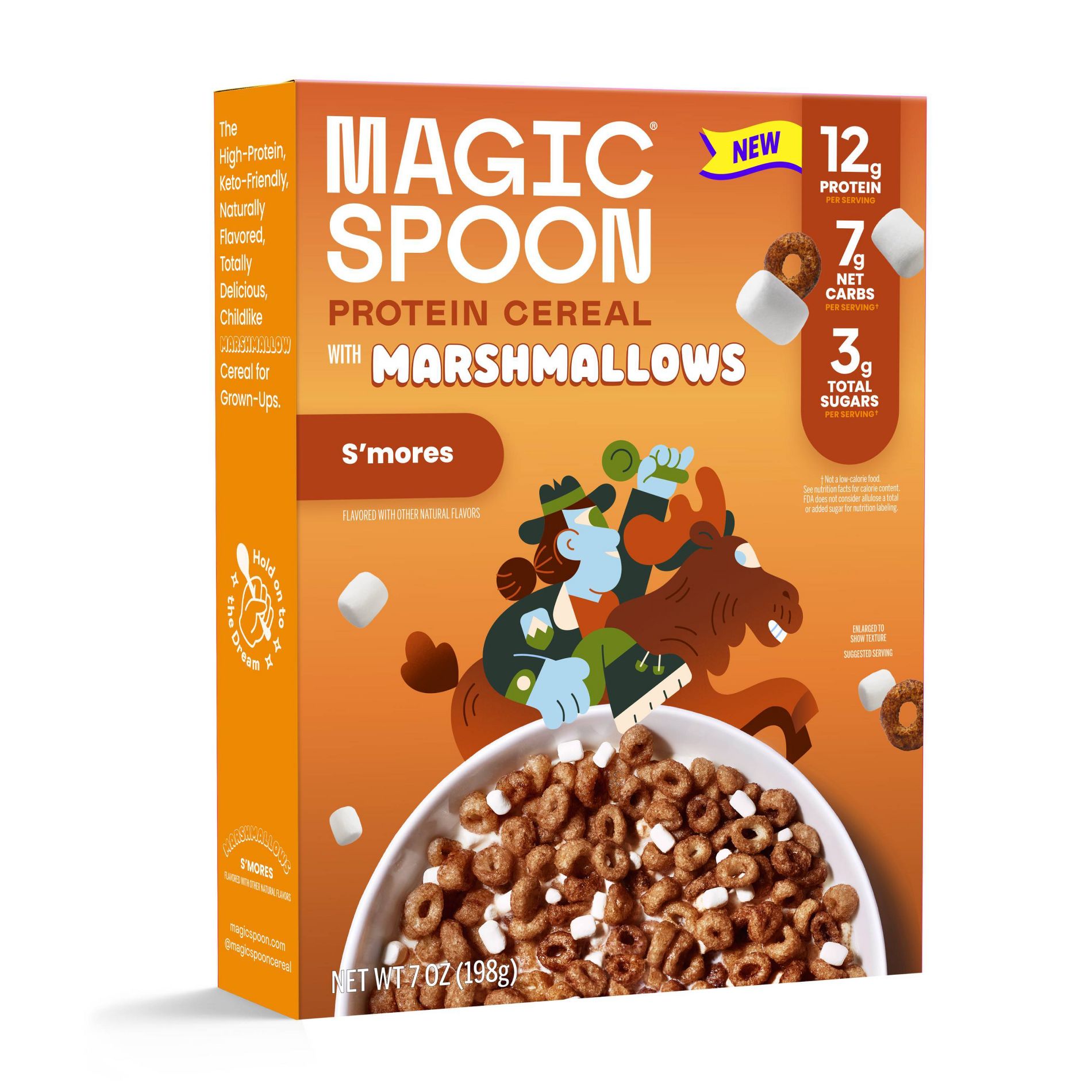 Magic Spoon S'mores Marshmallows Protein Breakfast Cereal - 7oz
