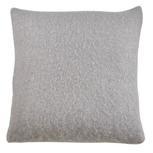 Faux Mohair Throw Pillow Cover - Saro Lifestyle - 1 of 3