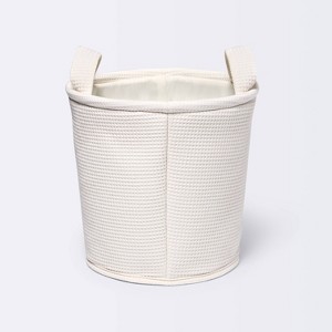 Waffle Kids' Storage Basket Cream - Pillowfort™ - 1 of 4