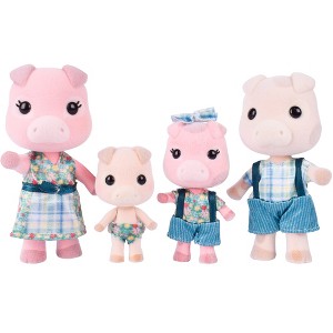 Honey Bee Acres The Oinksters Pig Family Mini Doll Figures - 1 of 4