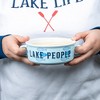 Pavilion Gift Company - Lake People - 13.5 oz Double-Handled Soup Bowl with Lid - Drinkware - 3 of 4