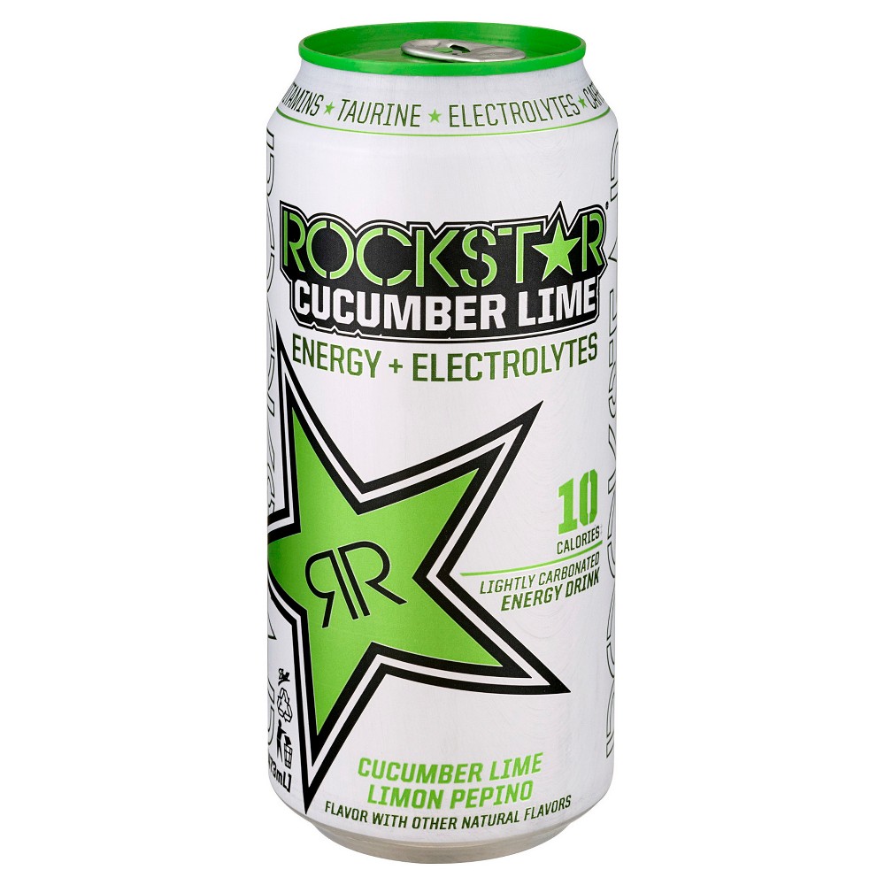 UPC 818094004206 product image for Rockstar Cucumber Lime Energy Drink - 16 fl oz Can | upcitemdb.com