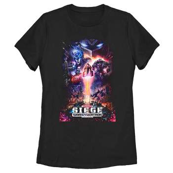 Women's Transformers Siege Poster T-Shirt
