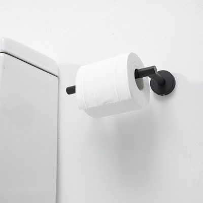 Matte Black Stainless Steel Wall Mounted Toilet Paper Holder