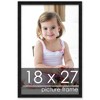 PosterPalooza | Simple Black Picture Frame - UV Acrylic, Foam Board Backing, Hanging Hardware - 2 of 4