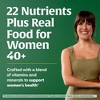 MegaFood Womens Multivitamin over 40, Multivitamin for Women with Iron, Vegetarian Tablets - 30ct - 3 of 4