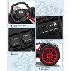 24V 9Ah Kids Ride On Go Kart Toy,High Speed 8.1MPH Drifting Car with 2x300W Motors,14.3" XL Seat,Full Metal Frame - 3 of 4