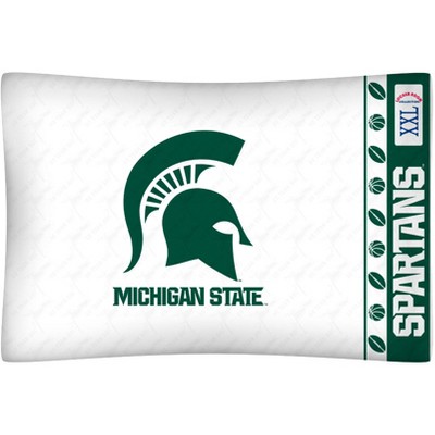 NCAA Pillowcase Locker Room Bedding - Michigan State Spartans..