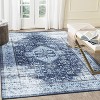 Washable Runner Rug – Low Pile, Non-Slip Vintage Carpet for Kitchen, Entryway, Hallway, Laundry Room, or Bathroom - 2 of 4