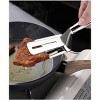 Racxily Kitchen stainless steel food clip frying spatula frying fish spatula steak spatula household kitchenware - 2 of 4