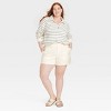 Women's Mid-Rise Utility Trouser Shorts - Universal Thread™ - 3 of 3
