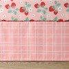 The Peanutshell Crib Bedding Set for Baby Girls, Strawberry Sweet, 3 Pieces - 4 of 4