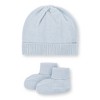 Hope & Henry Baby 5 Piece Organic Sweater Cable Cardigan, Legging, Hat, & Bootie Boxed Gift Set, Infant - 4 of 4