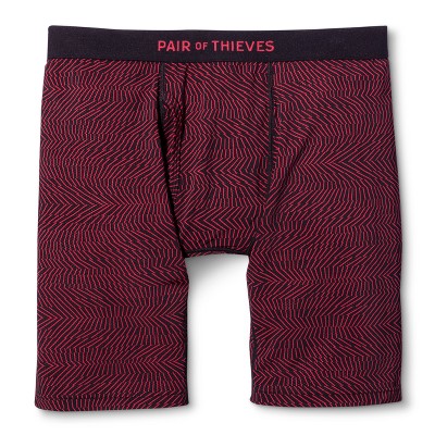 Pair of Thieves® Mens Striped Long Boxer Briefs - Black/Red M – Target  Inventory Checker – BrickSeek