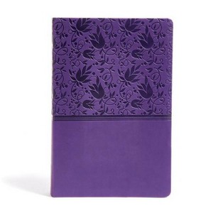 KJV Super Giant Print Reference Bible, Purple Leathertouch, Indexed - Large Print by  Holman Bible Publishers (Leather Bound) - 1 of 1