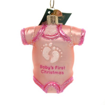 baby pink christmas ornaments