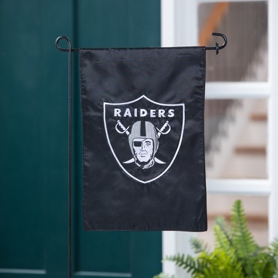 Las Vegas Raiders Garden Flag and Stand - State Street Products