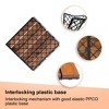 Interlocking Deck Tiles, Outdoor Waterproof & Anti-slip, for Patio, Balcony, Pool Side, Bathroom, Shower, Balcony, Porch - 4 of 4