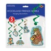 Beistle Woodland Friends Whirls, 34"-3' 4", (10/Pkg) Multicolored - 2 of 3