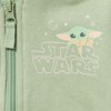Star Wars The Child Fleece Zip Up Cosplay Hoodie Toddler - 4 of 4
