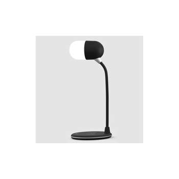 Link 3 In 1 LED Desk Lamp Wireless Charging With Bluetooth HD Music Speaker - Great for Bedrooms, Dorms, Offices and Man Caves