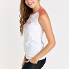 Calypsa Women's Loose Fit Tankini UPF 50+ Maya Swim Top - 2 of 3