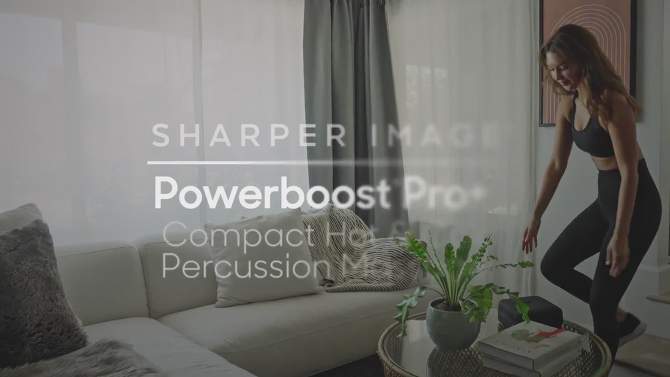 Sharper Image PowerBoost Pro with Hot and Cold Compact Electric Hand-Held Massager, 2 of 12, play video