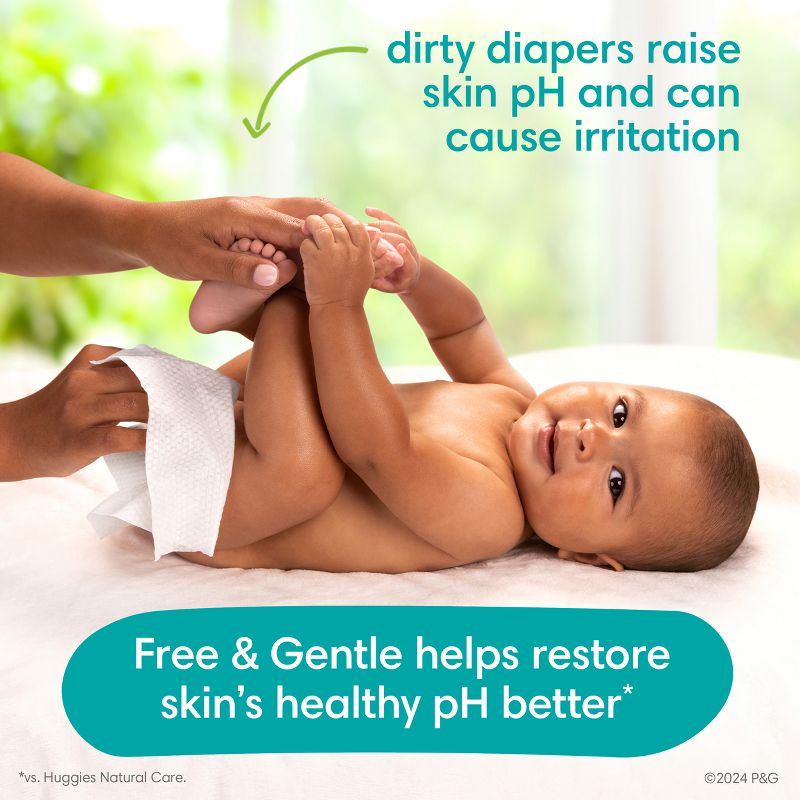 Pampers Free & Gentle Baby Wipes, 5 of 15
