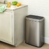Motion Wastebasket with Liner - Brightroom™: Stainless Steel Touchless Kitchen Trash Can, 11.8 Gallon, Silver - 2 of 4