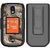 Nakedcellphone Combo for Consumer Cellular IRIS Flip Phone - Hard Case and Belt Clip Holster - 2 of 4