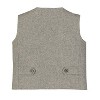 Gioberti Boy's 3pc Tweed Vest with Matching Cap and Bow Tie - 2 of 4