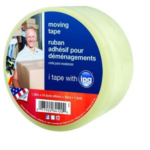 IPG 1.88 in. W X 54.6 yd L Moving Tape Clear Model No. 610C - 1 of 1