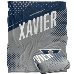 Xavier University Fan Zone Silky Touch Super Soft Throw Blanket 50x60 - 1 of 4