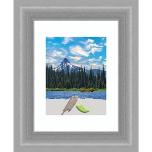 Amanti Art Peak Polished Nickel Narrow Picture Frame - 1 of 4