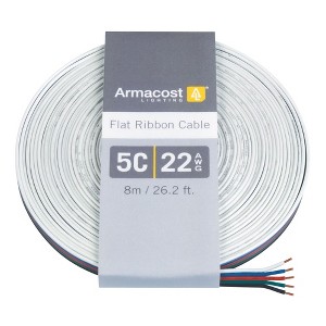 Armacost Lighting 5C 22AWG Flat Ribbon Cable Light Accessory - 1 of 4