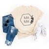 Simply Sage Market Women's Mama Floral Hexagon Short Sleeve Graphic Tee - 3 of 3