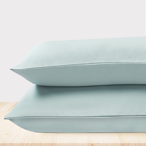 100% Cotton Seafoam Pillow Cases King Size Set Of 2 Soft & Cooling ...