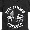 Girls' - SpongeBob SquarePants - Best Friends Forever Fitted Short Sleeve Graphic T-Shirt - 2 of 4