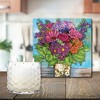 Courtside Market Spread Kindness 13.5 oz Soy Wax Candle with 8"x8" Artboard - 2 of 2