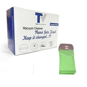 Topvacuumparts Replacement Part For Proteam 496 Sq. inches Intercept Micro Filter Paper Bags Closed Collar 10pk # compare to part 106973 - 1 of 3