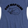 Girls' - Instant Message - Cat Nap Club Fit & Flair Cap Sleeve Graphic Dress - 2 of 4